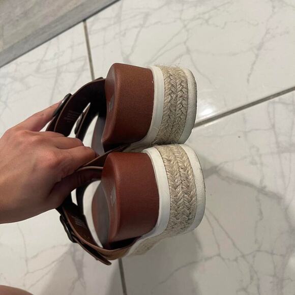 Brown MIA espadrille sandals - Picture 5 of 6